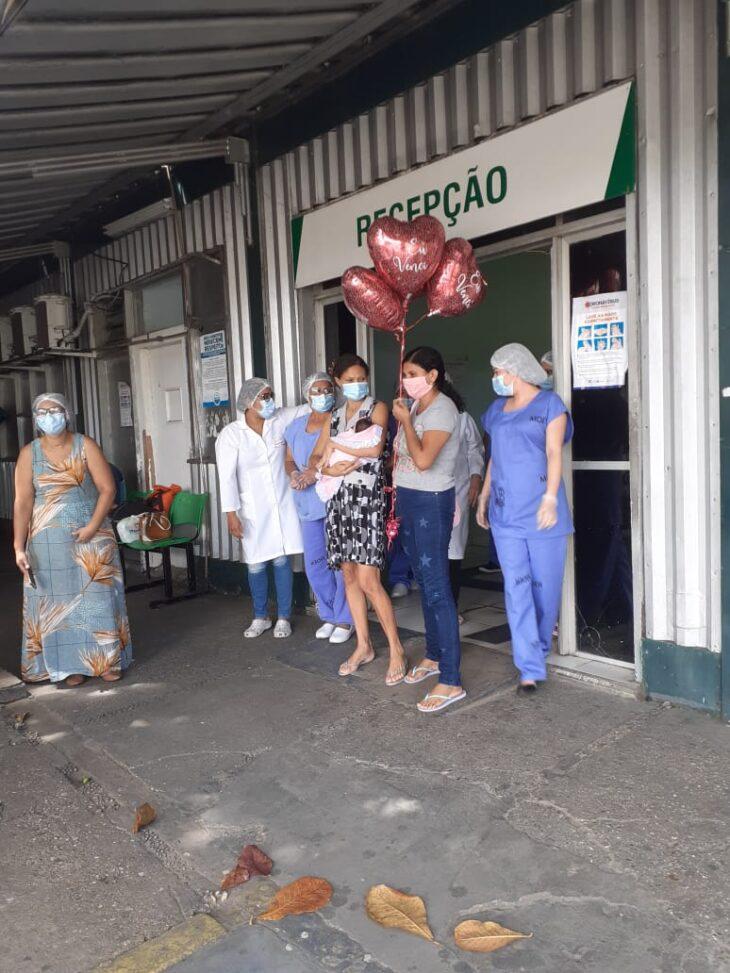 Paciente teve alta