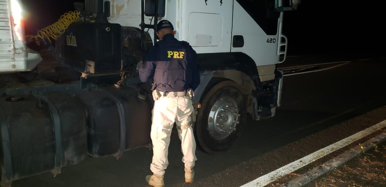 Apreensão de carreta na BR 316