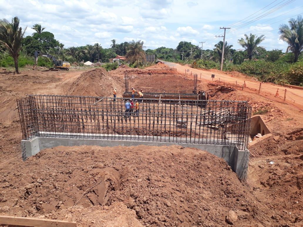 Obras de ponte em Nazária serão concluídas em fevereiro de 2021