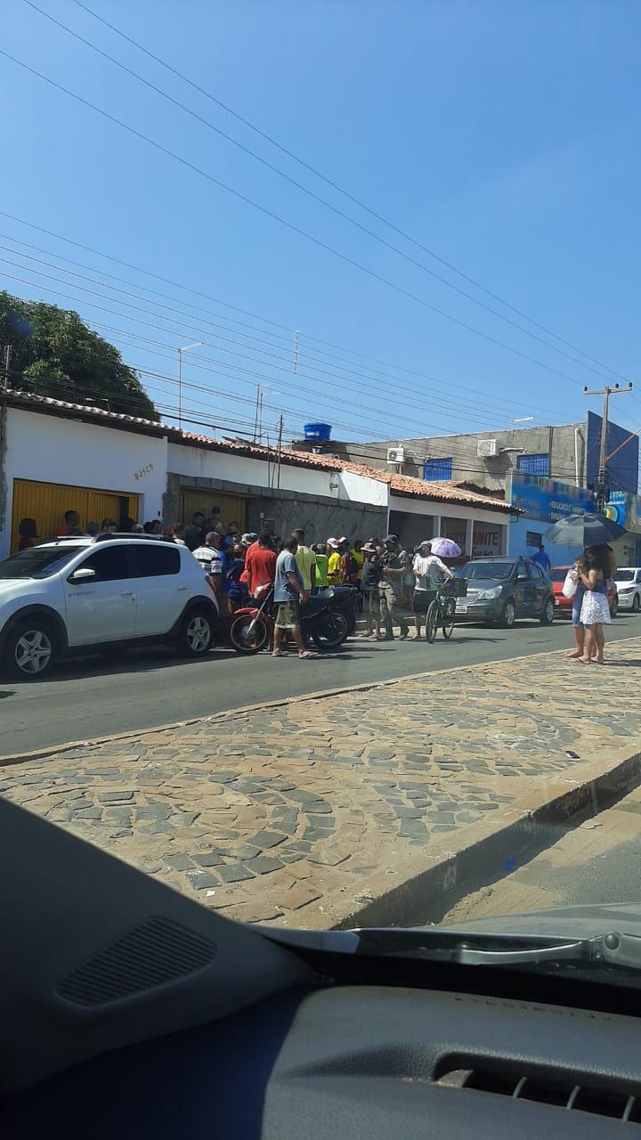 Suspeitos foram espancados pela população