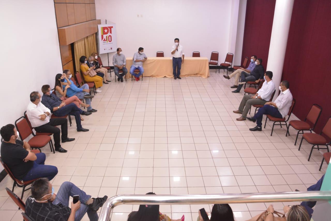 Reunião dos prefeitos do PT