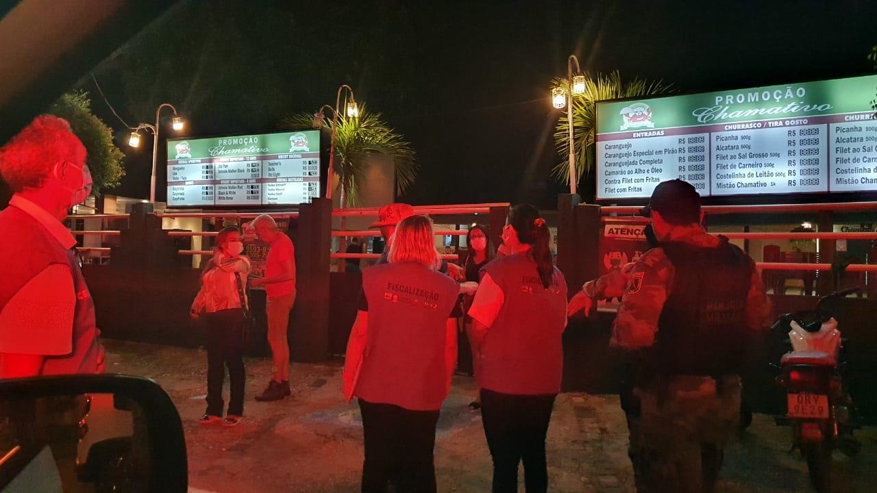 Fiscalização de bares e restaurantes