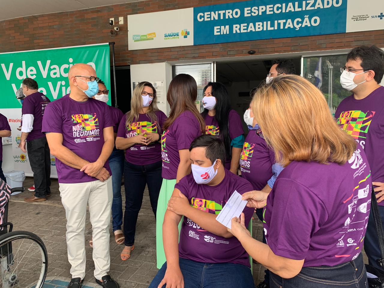 Vacinação de pessoas com deficiência