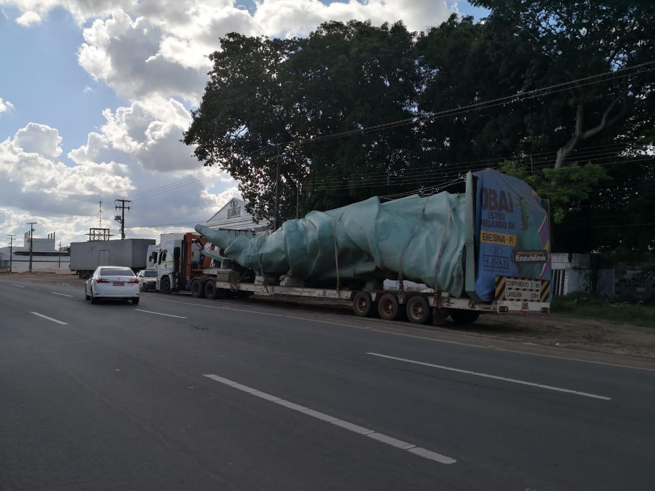 Réplica da Estátua da Liberdade em Teresina