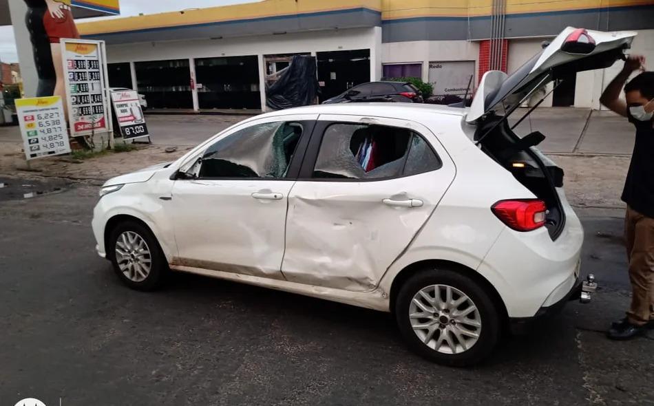 Carro envolvido no acidente]