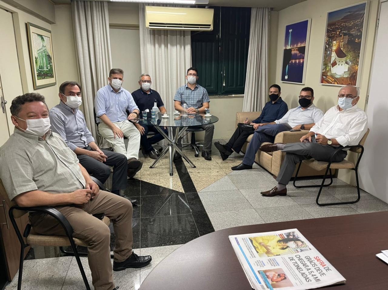 Reunião COE Municipal e gestores