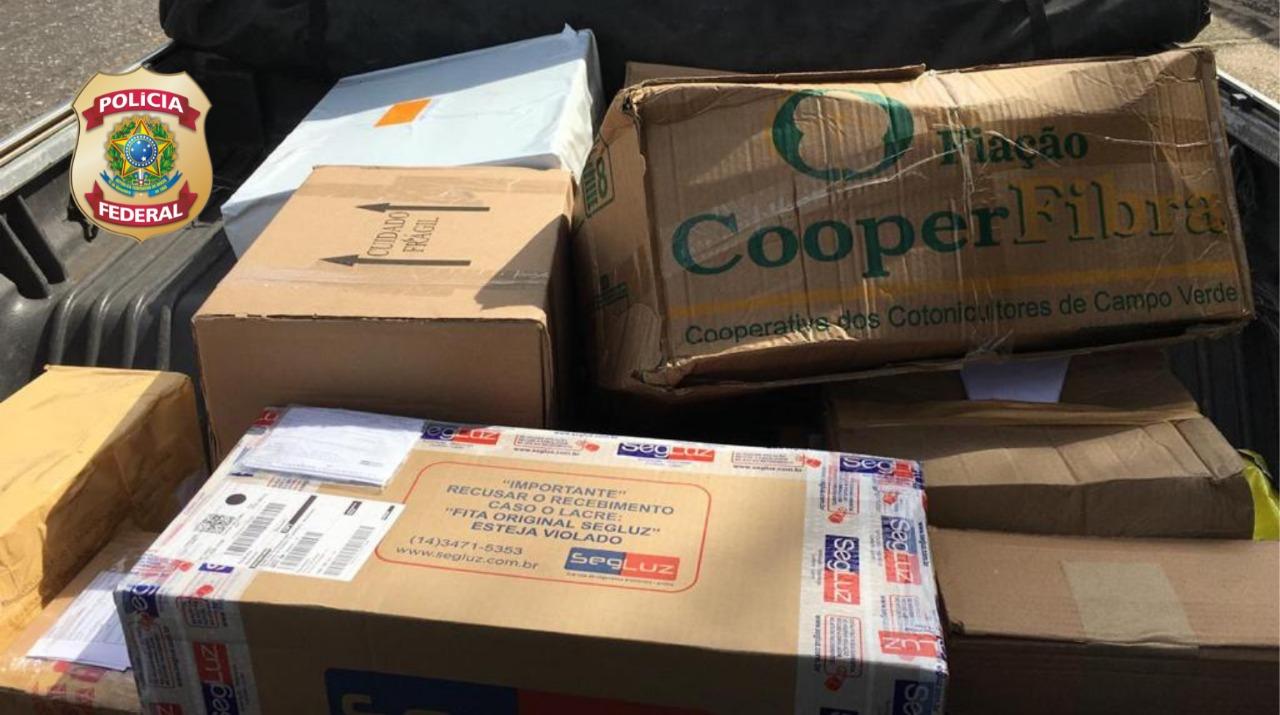 Encomendas roubadas dos Correios