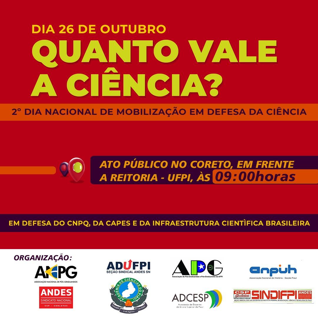 Movimento em defesa da ciência