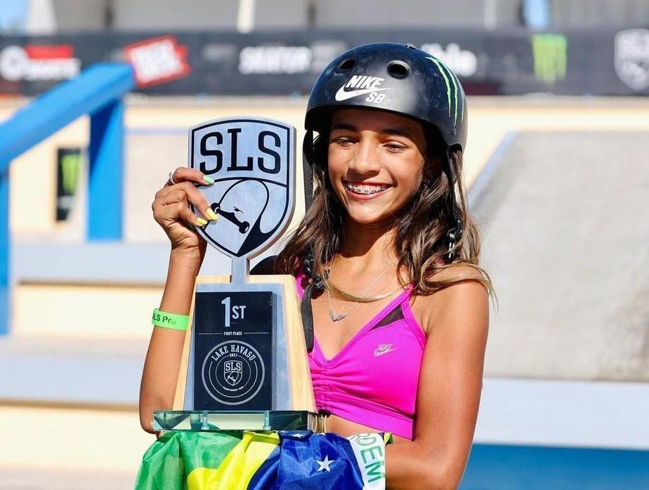 Rayssa Leal é campeã da etapa de Lake Havasu do Mundial de Skate Street