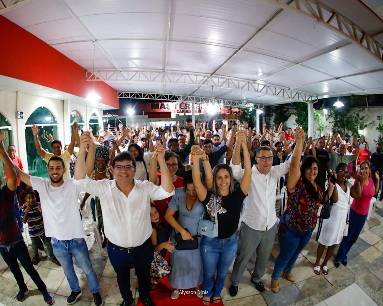 Rafael Fonteles participa de agenda no bairro Lourival Parente, zona Sul de Teresina