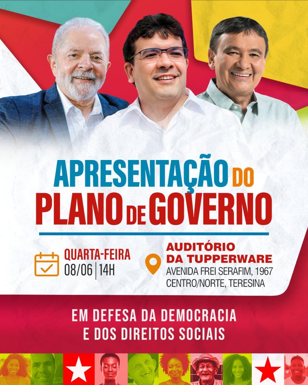 Rafael Fonteles vai apresentar plano de governo