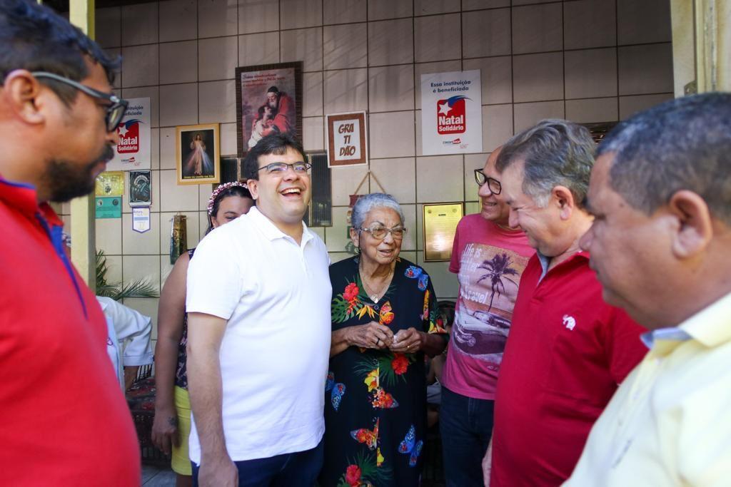 Rafael visita Lar da Esperança