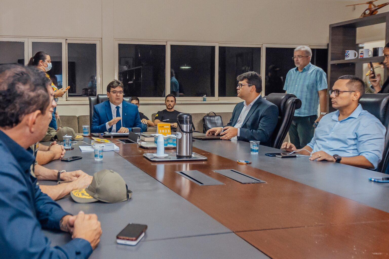 Reunião com integrantes da SSP-PI