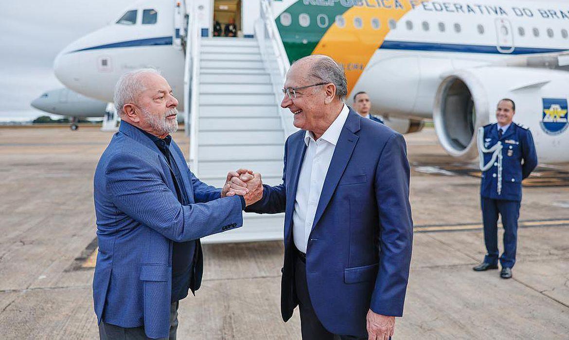 Lula e Alckmin
