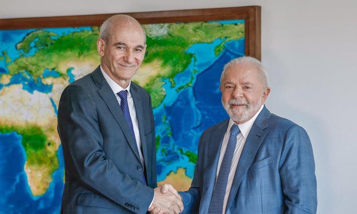 General Marcos Amaro e o presidente Lula
