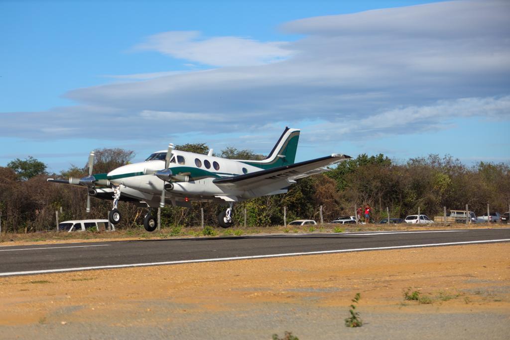 Pista de pouso do aeródromo de Curimatá