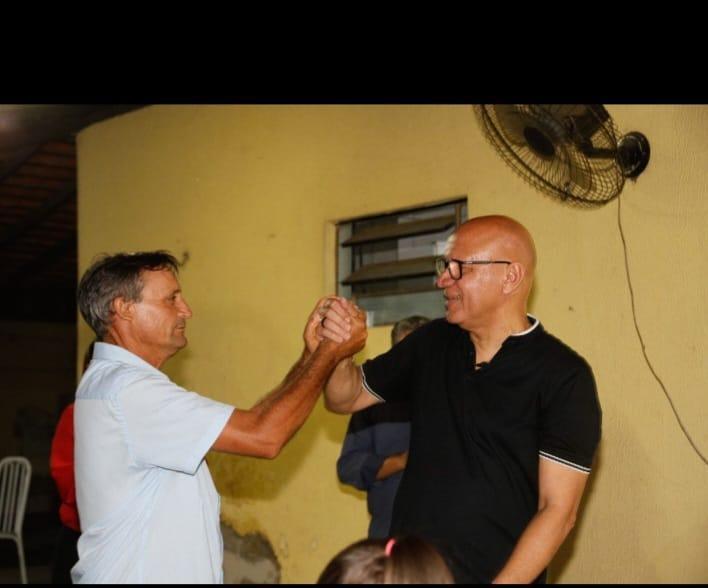 Ex-vereador Pedro Fernandes e Franzé Silva