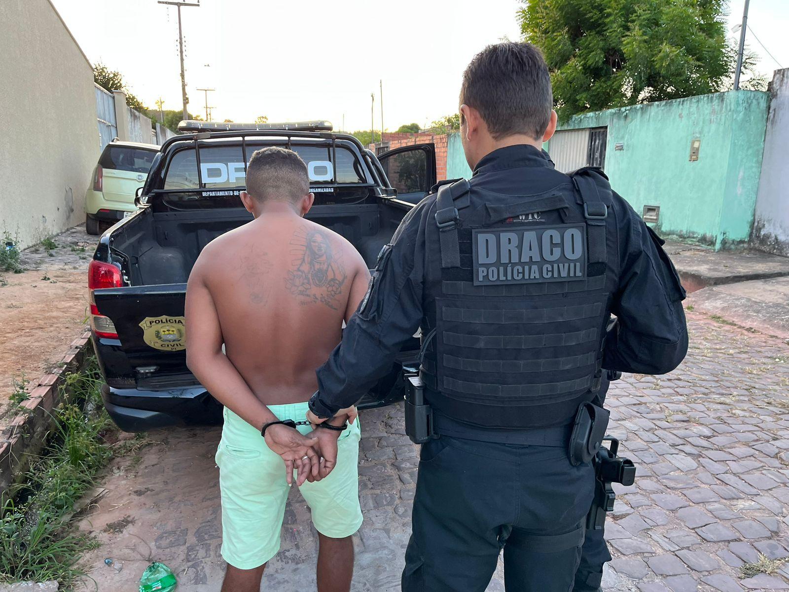 Suspeito é preso