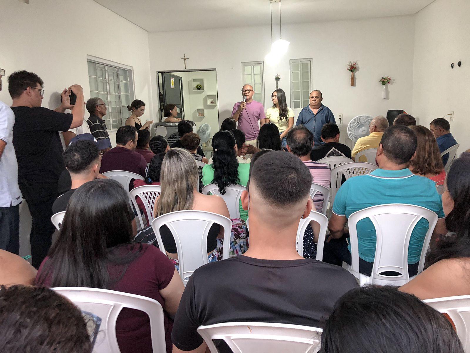 Franzé Silva participou de agenda de pré-campanha