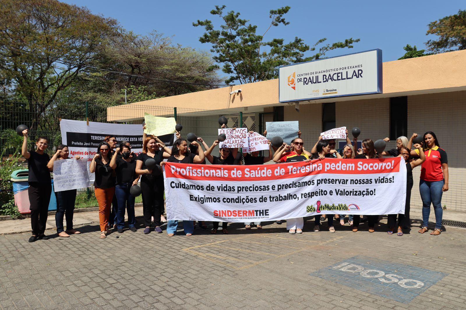 Paralisação dos servidores do Centro de Diagnóstico Raul Bacelar