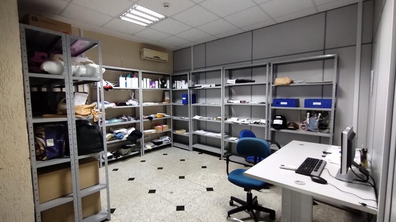 Setor de Achados e Perdidos no Aeroporto de Teresina