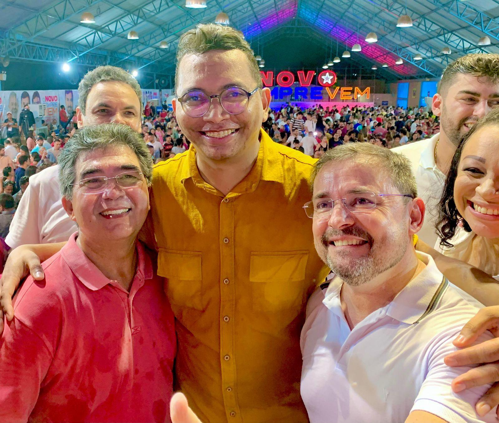 Deputado Limma, Gil Kairós e deputado Fábio Novo