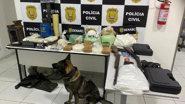 Sítios eram locais de armazenamento de drogas