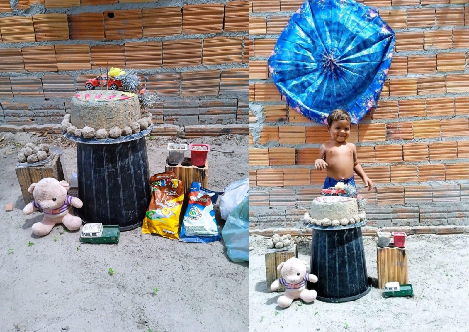 Maxsuel comemora 2 anos com simplicidade