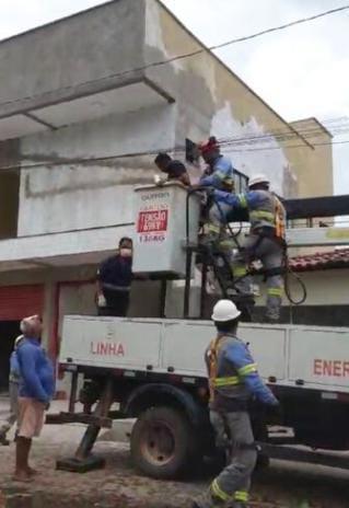Momento do resgate