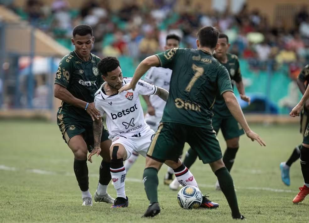 Altos x Vitoria, Copa do Nordeste 2024 — Foto: Weslley Douglas