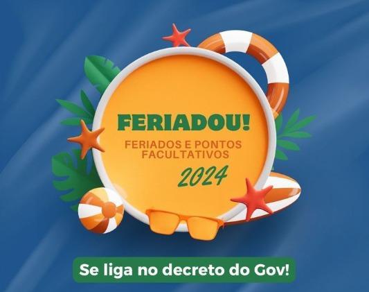 Ponto facultativo no estado