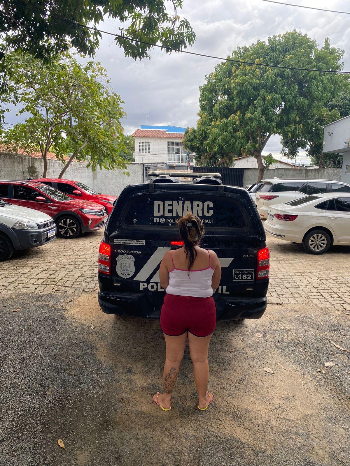 Mulher considerada a "Rainha do Tráfico de Alto Longá" foi presa durante operação policial