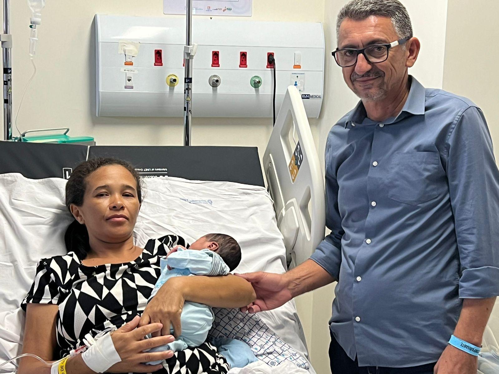 O pequeno Joaquim nasceu dia 29 de fevereiro