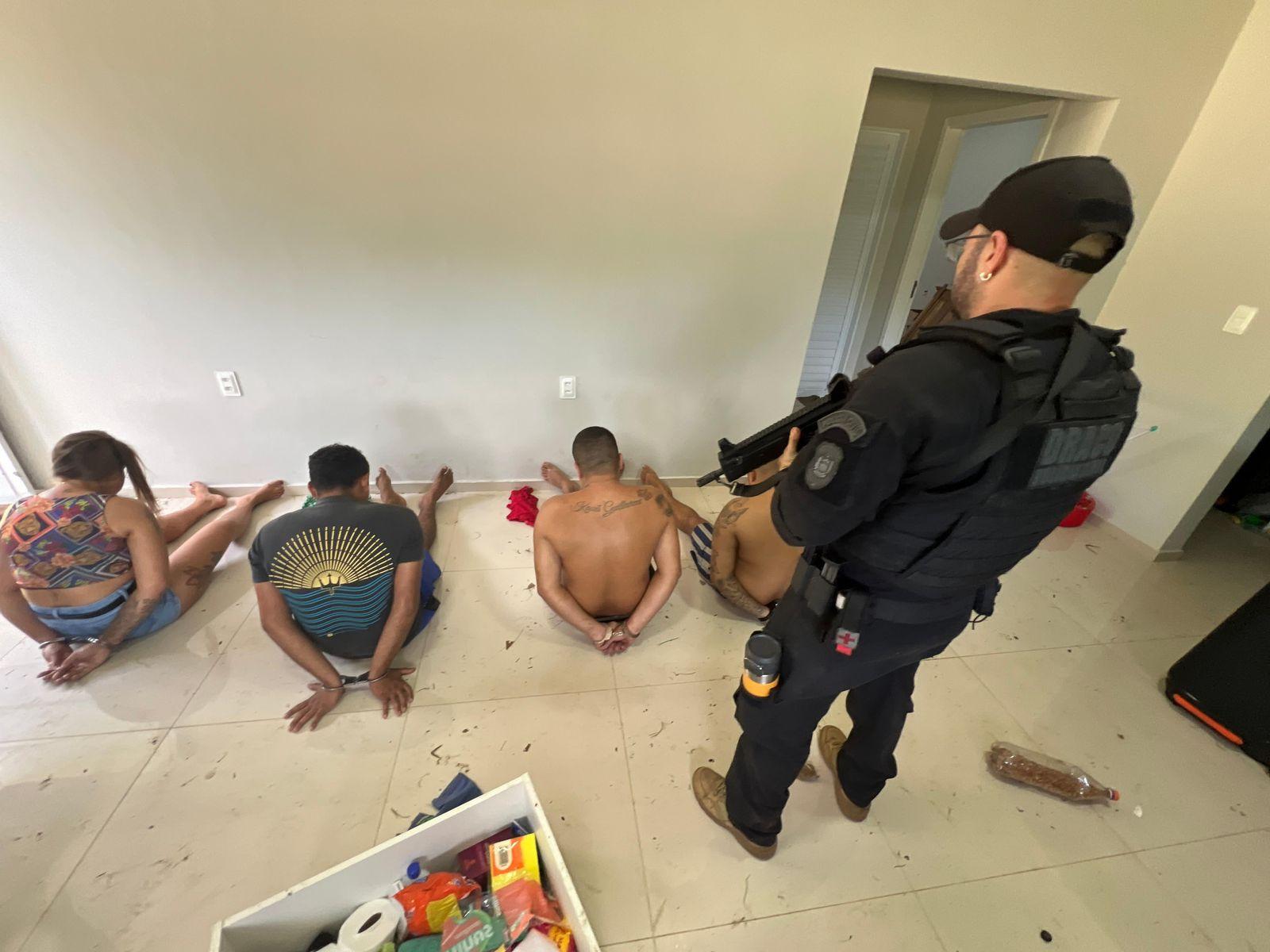 Presos quatro integrantes de organização criminosa