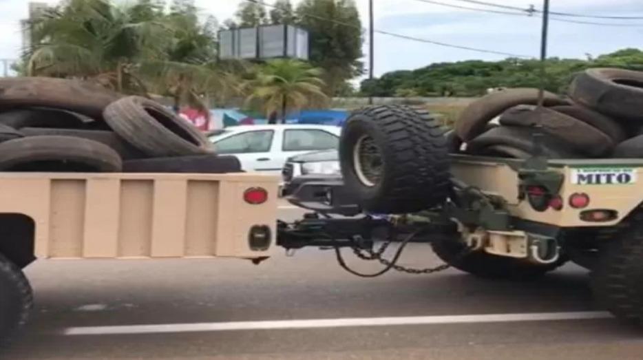 Empresário flagrado com 70 armas bloqueou ponte no TO