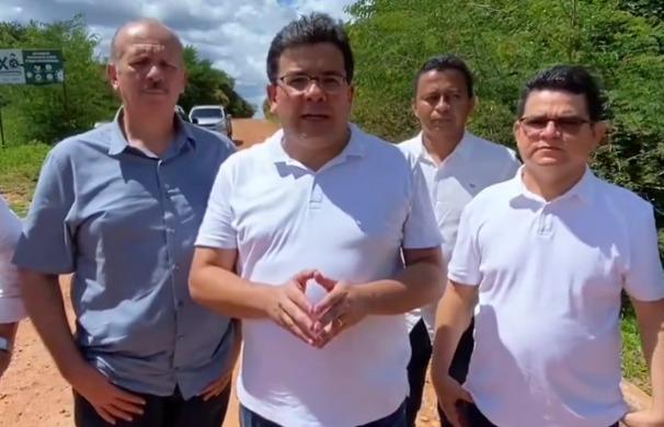 Governador visita obra