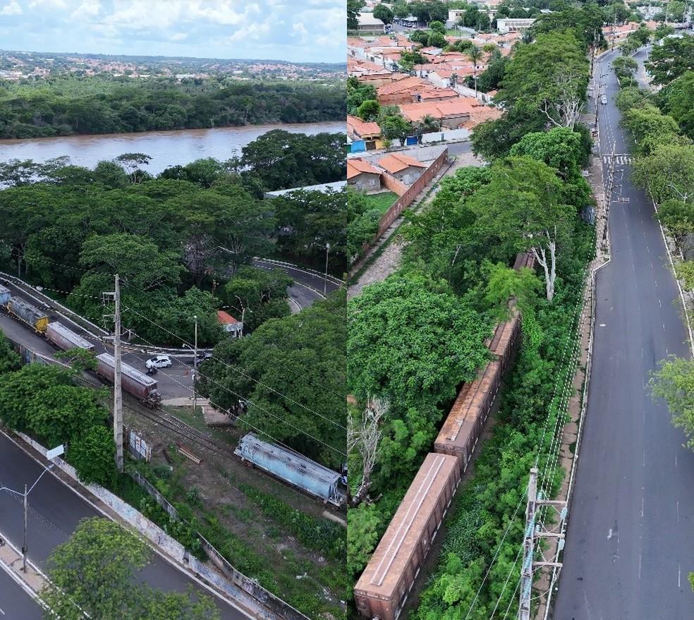 Parte dos vagões se desligou do resto do trem, forçando a parada para evitar um descarrilhamento