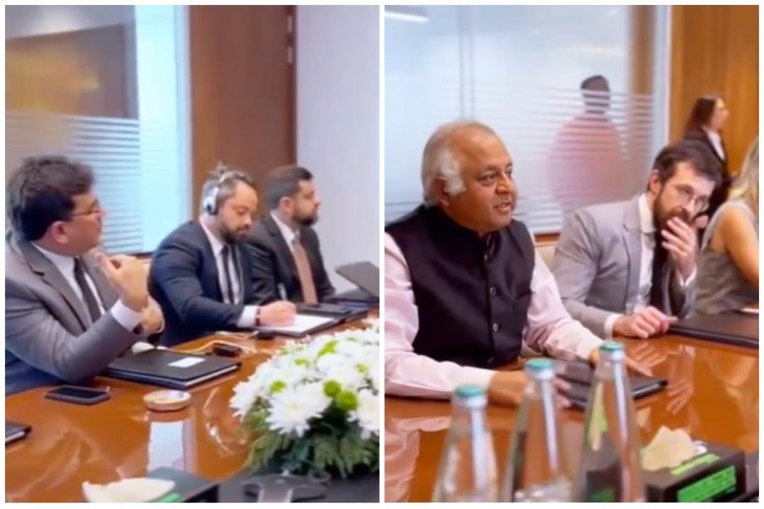 Governador do Piauí discute oportunidades de investimento com representantes do Hinduja Group