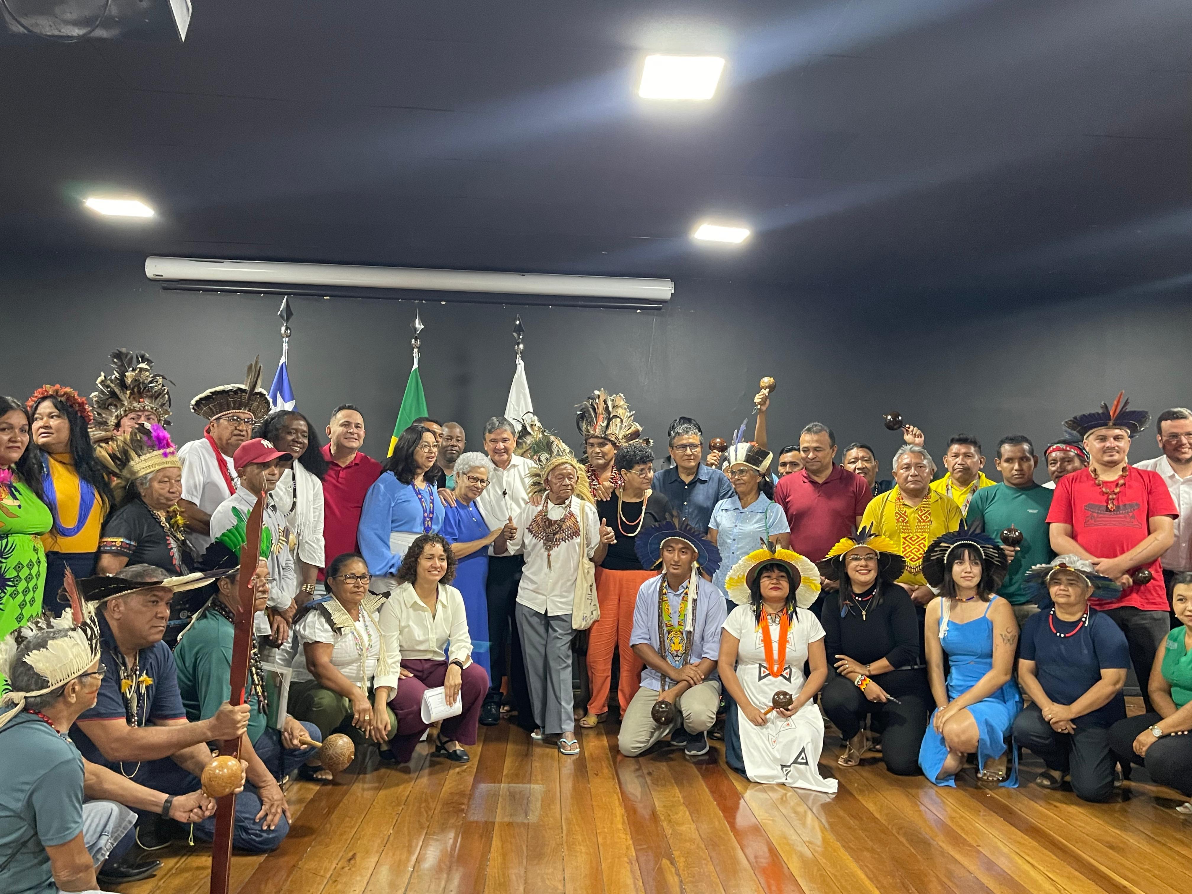 Wellington Dias participa de encontro com povos indígenas no Piauí