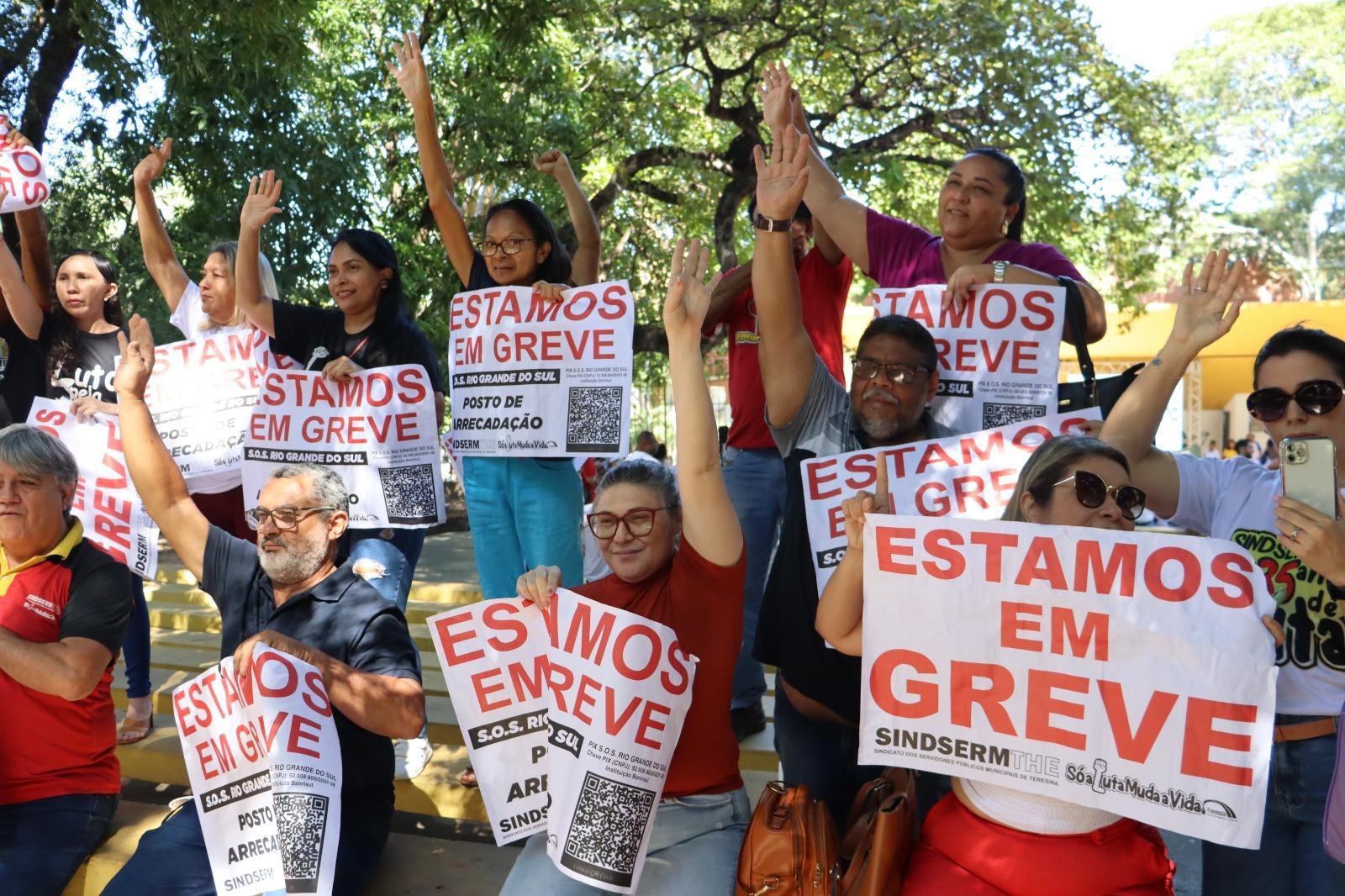 Sindserm quer que a Prefeitura de Teresina conceda reajuste salarial de 22,07%