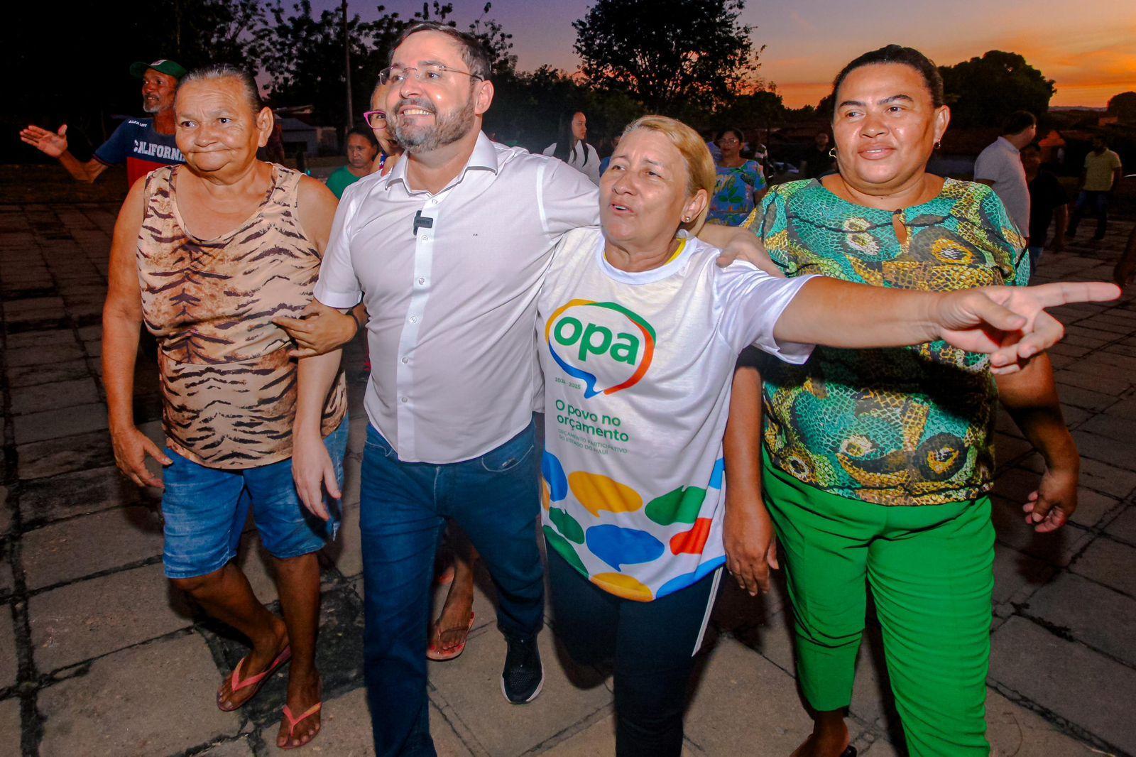 Fábio Novo visita obras do OPA na zona Norte de Teresina