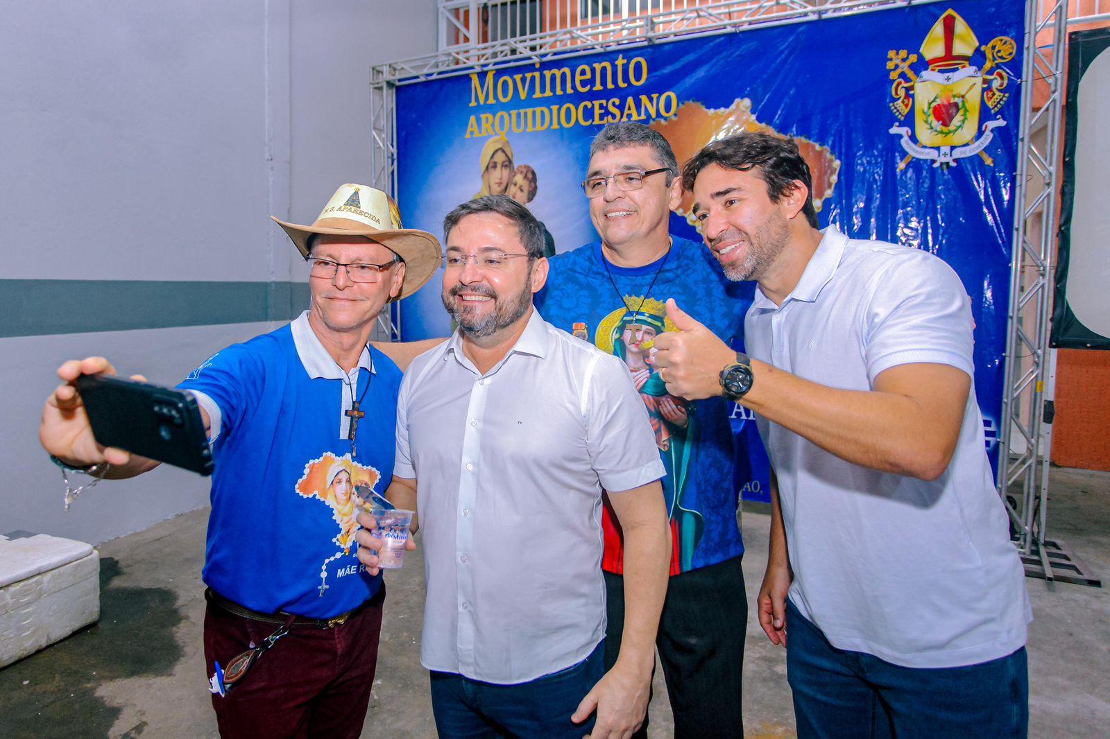 Fábio Novo participou de reunião no Monte Castelo