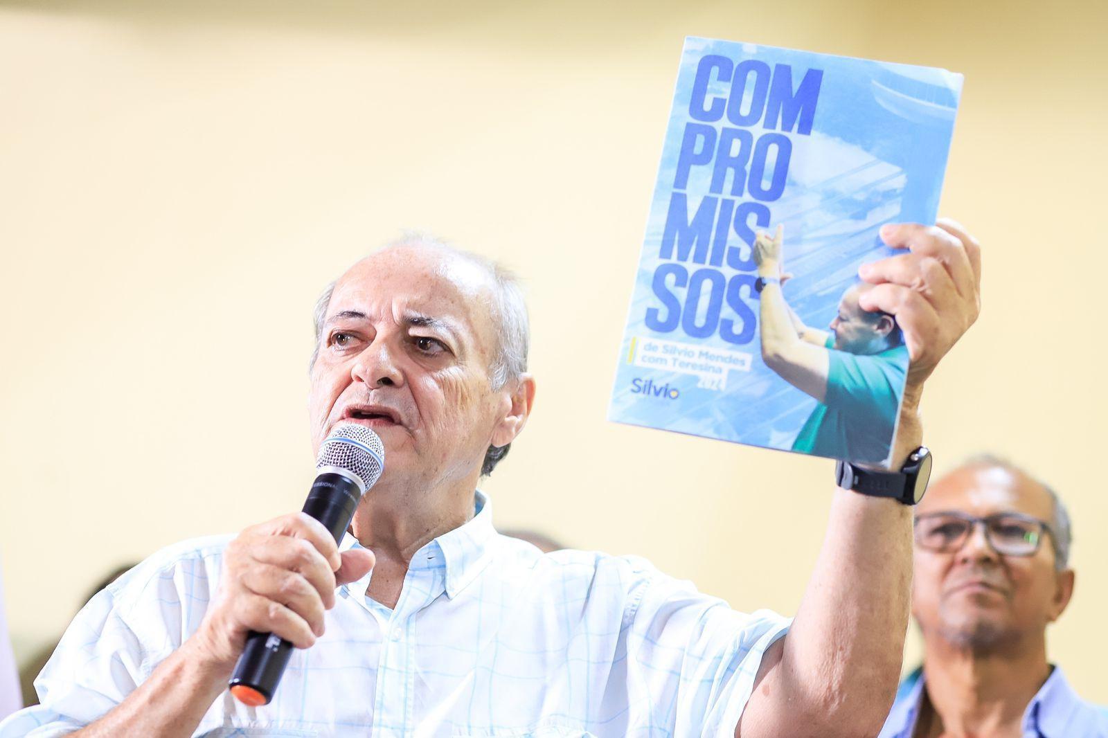 Silvio Mendes destacou sua carta de compromissos por Teresina
