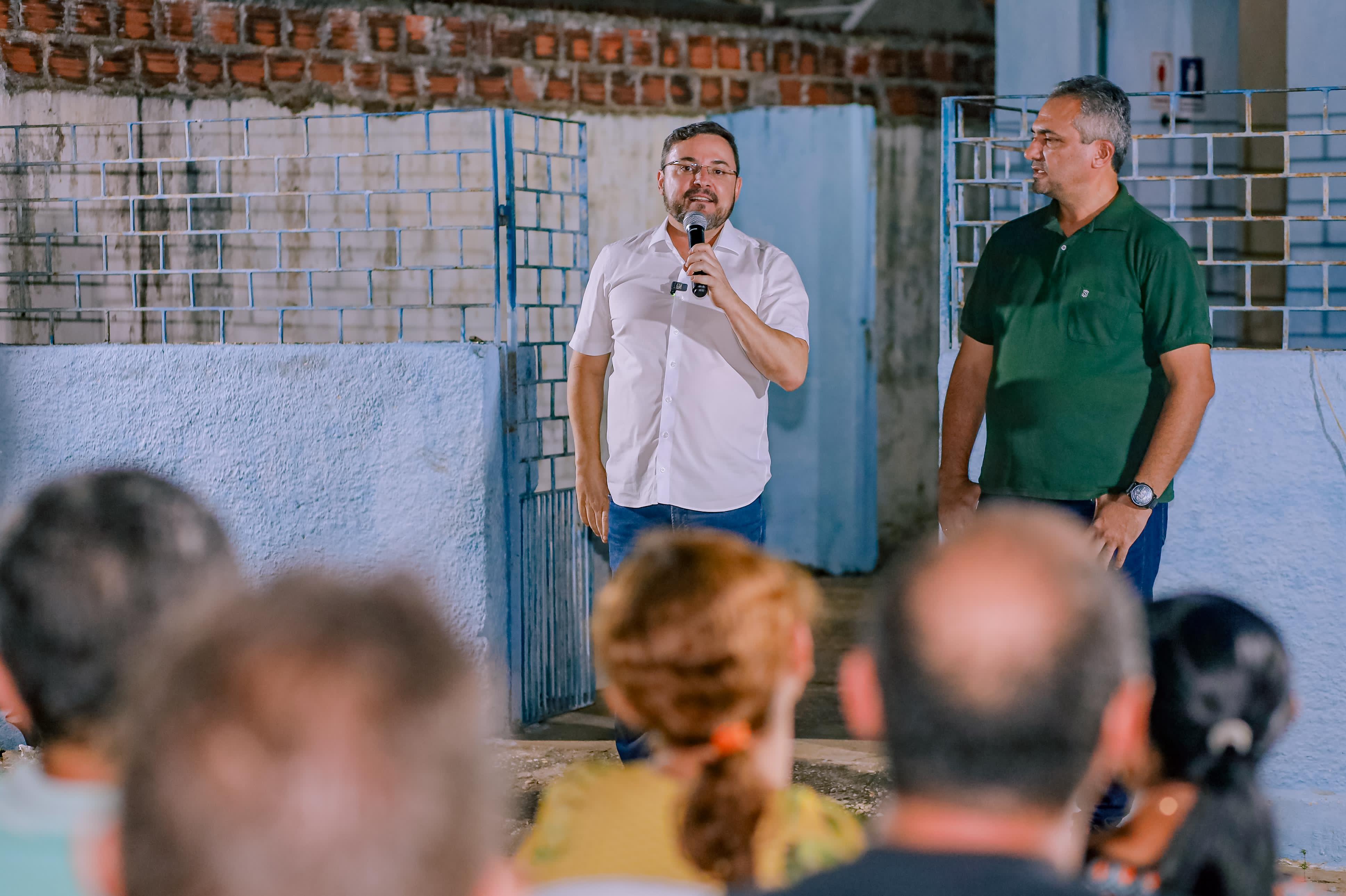 Fábio Novo se reuniu com os candidatos a vereador Elias Batista (PV) e Júnior Macedo (PDT)