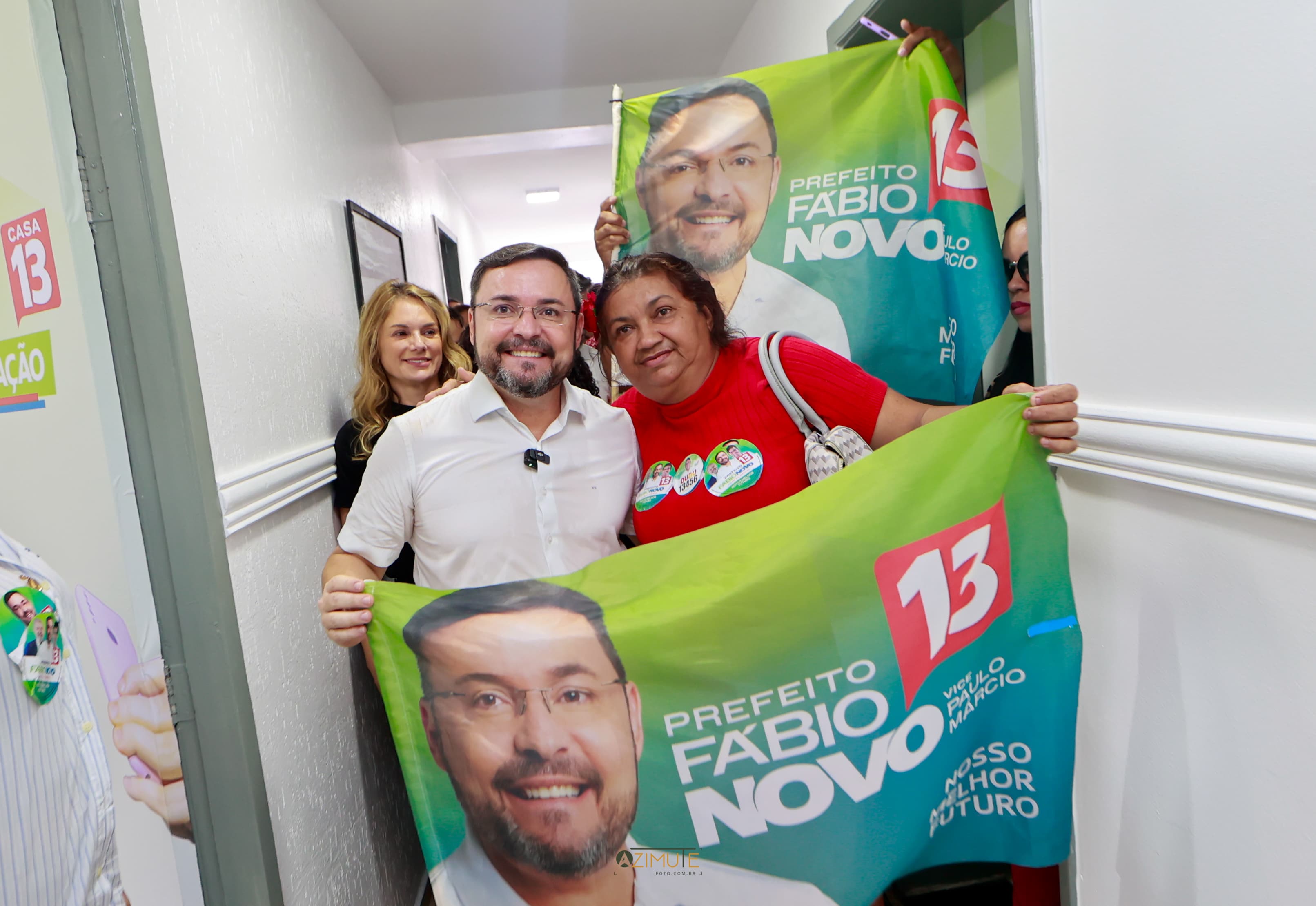 Fábio Novo inaugura comitê de campanha no Centro de Teresina