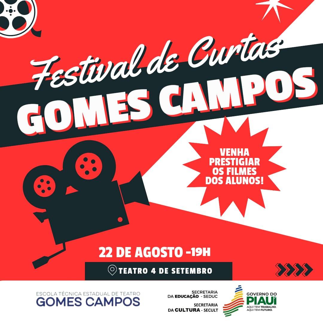 Escola de Teatro Gomes Campos realiza seu primeiro festival de Cinema