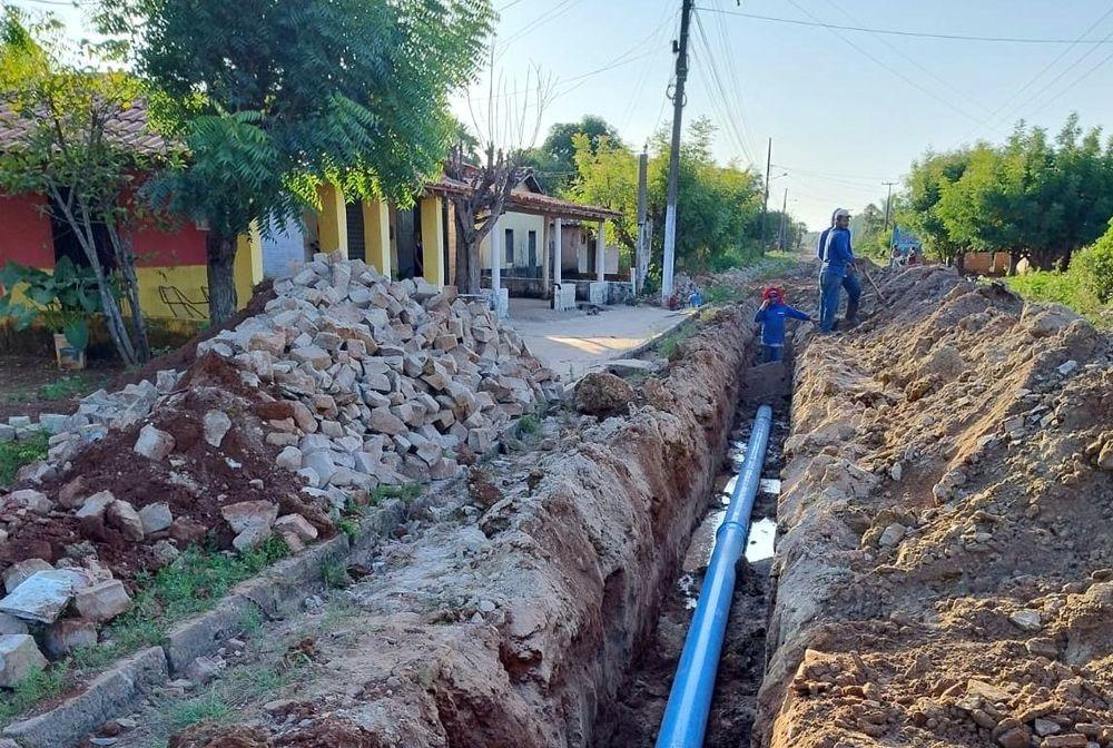 Obra da nova adutora de Matias Olímpio entra na fase de conclusão