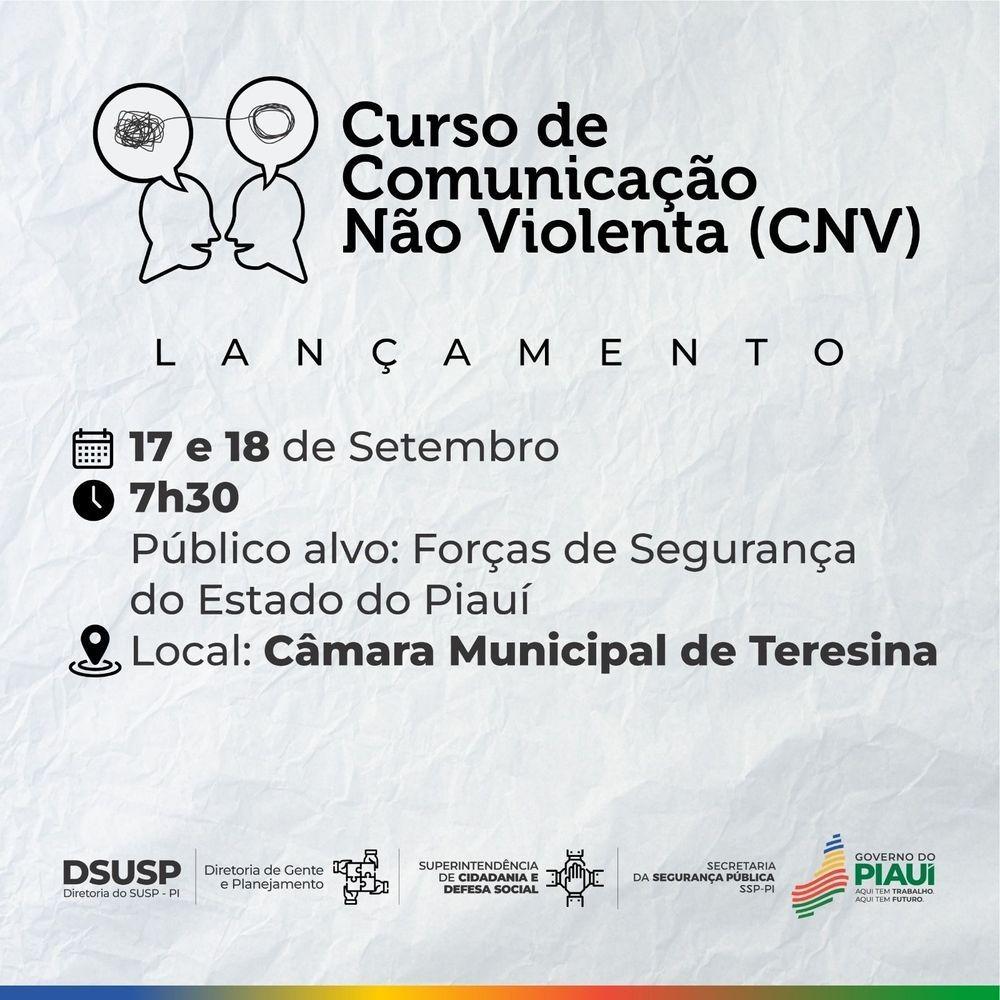 SSP abre inscrições para Curso de Comunicação não Violenta para membros das forças de segurança