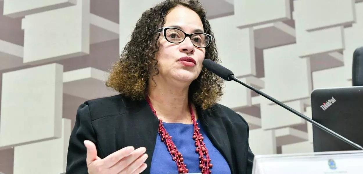 A ministra da Ciência e Tecnologia, Luciana Santos (PCdoB)