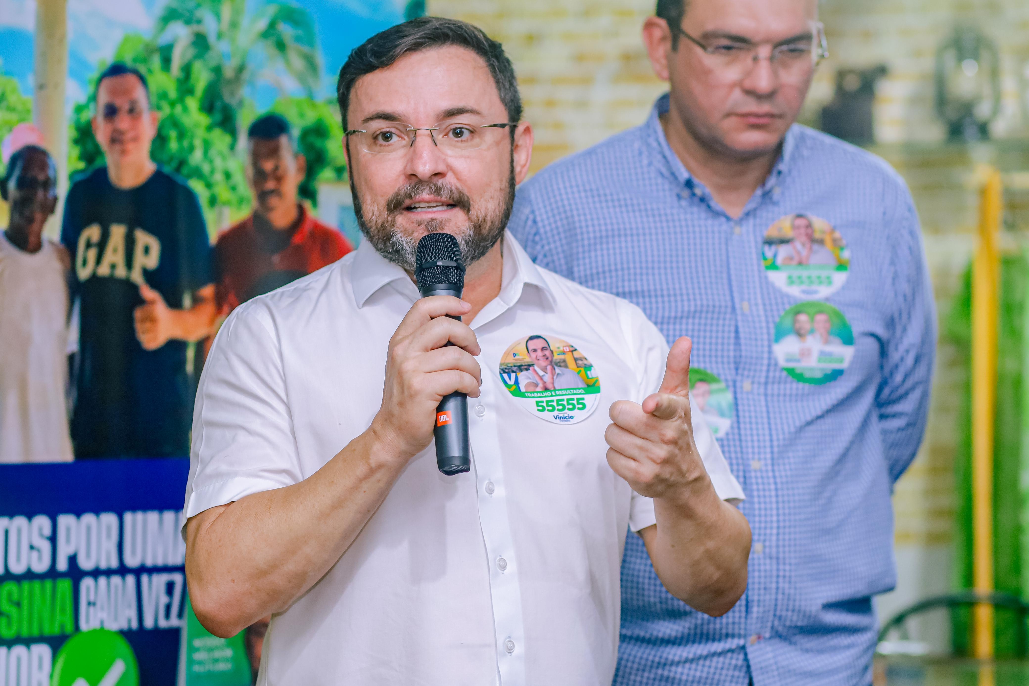 O candidato a prefeito de Teresina, Fábio Novo (PT)